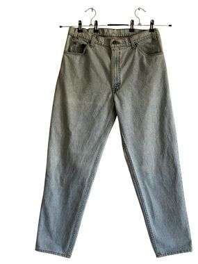 Vintage Levi’s 550 Relaxed Fit Light Wash Jeans | USA Made W38 L32 | 90s baggy